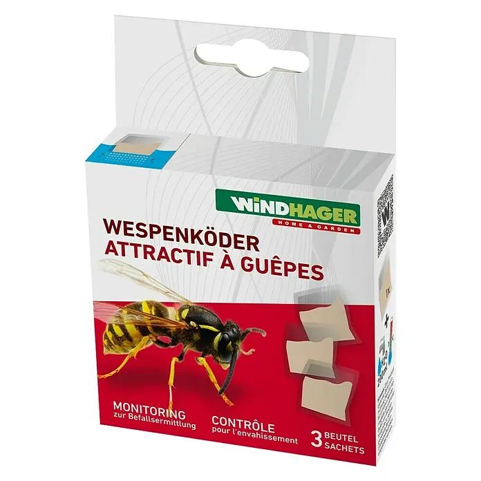 Windhager Ungezieferköder Wespe - 3 Stk. - Linke Seitenansicht