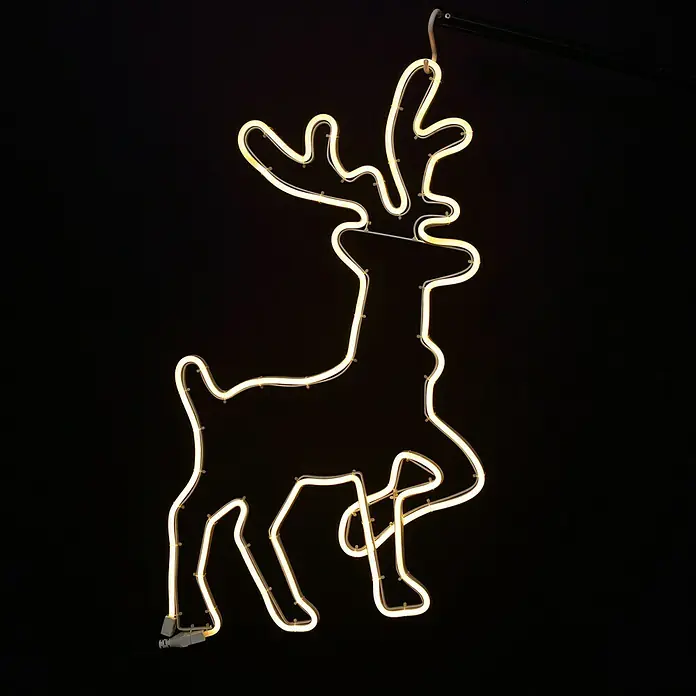 Tween Light Led-kerstverlichting Rendier - Binnen, b x h: 40 x 63,5 cm, Kabellengte: 1,5 m, Warm wit