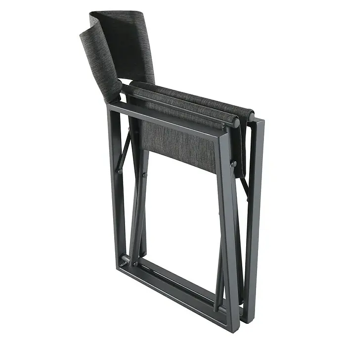Sunfun Silla de jardín Director - Negro