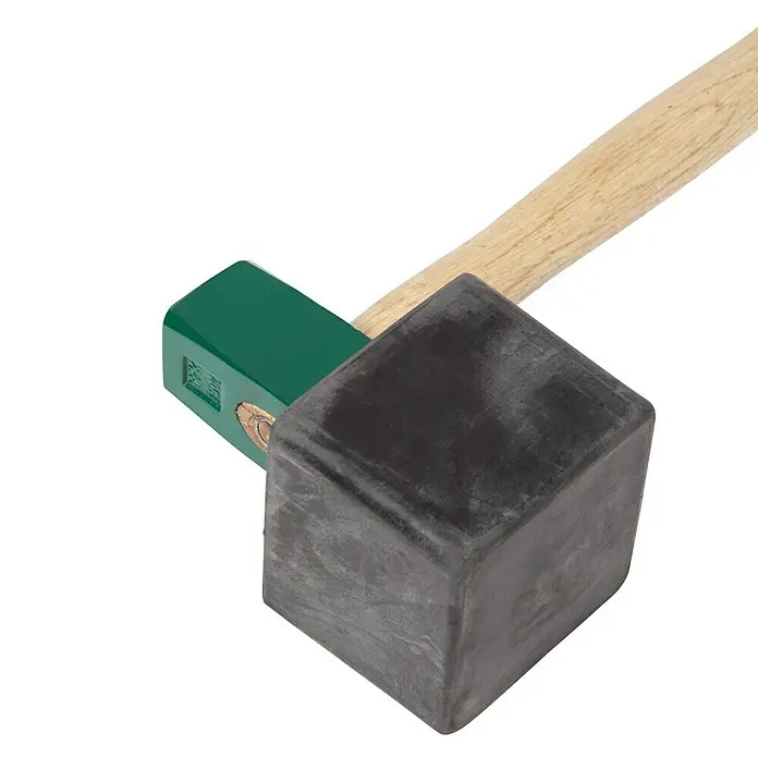 Heka Plattenlegerhammer - Eckig, 4-Kant