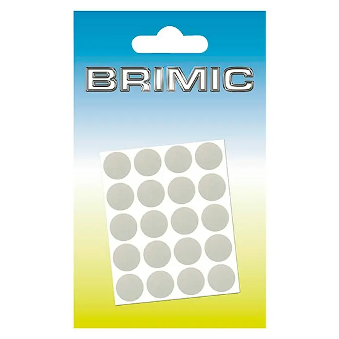Micel Brimic Tapón embellecedor Gris Beige - Diámetro: 13 mm, Pegado, 20 uds.