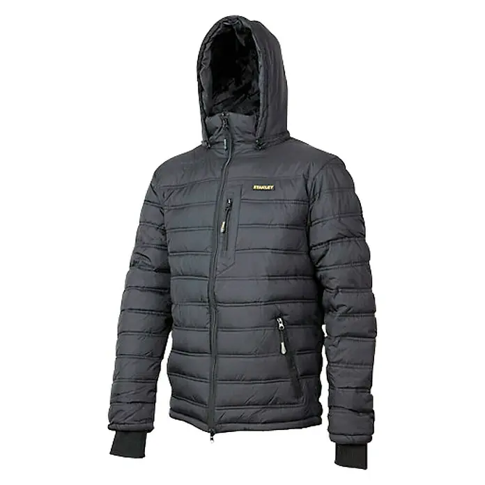 Stanley Chaqueta con capucha Delaware - XXL, Negro
