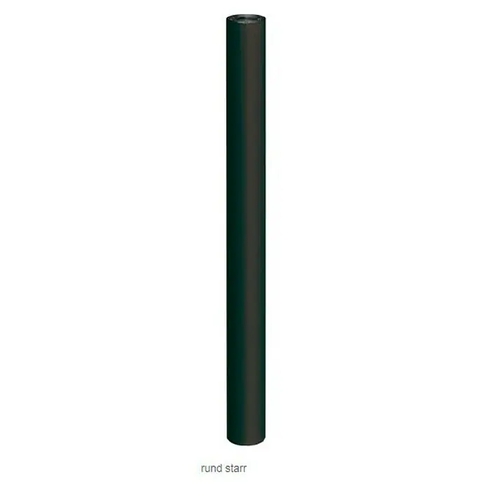 Häfele Tischbein - Ø x H: 76 x 690 mm, Schwarz - Skizze