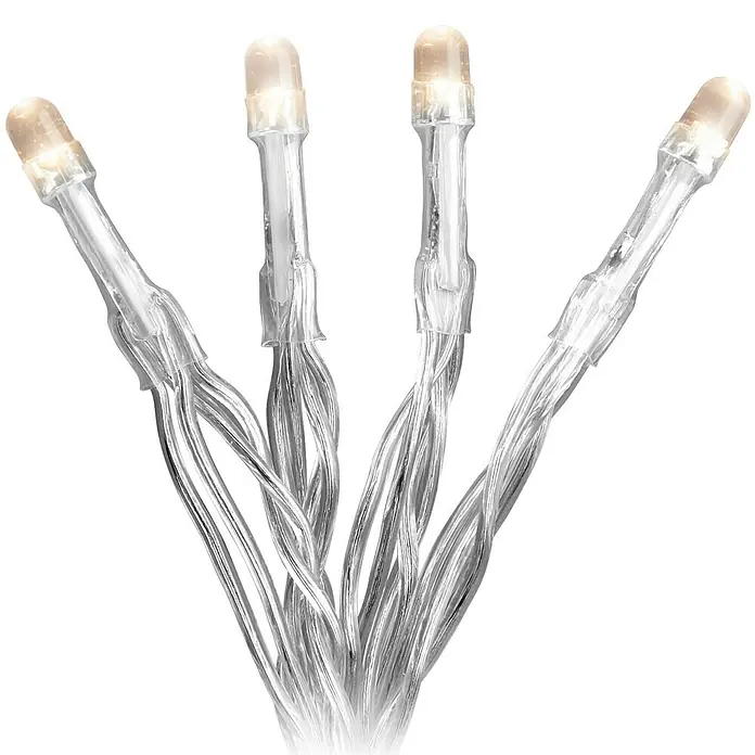 Konstsmide Led-feestverlichting - Binnen, 10 lampen, Lengte: 1,35 m, Warm wit