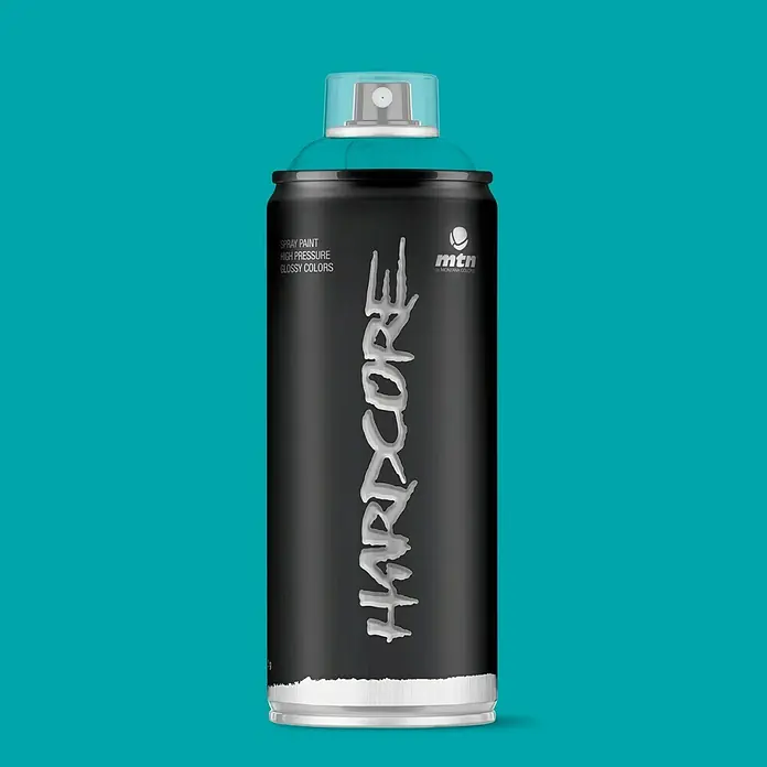 mtn Spray Hardcore - Azul Glaciar, 400 ml, Brillante
