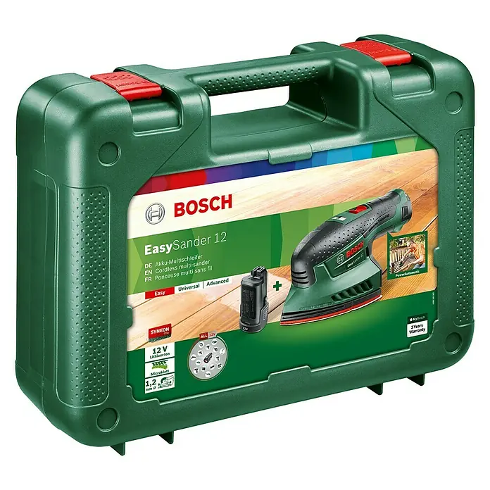 Bosch Akku-Multischleifer EasySander 12 - 12 V, 2 Akkus, 22.000 U/min