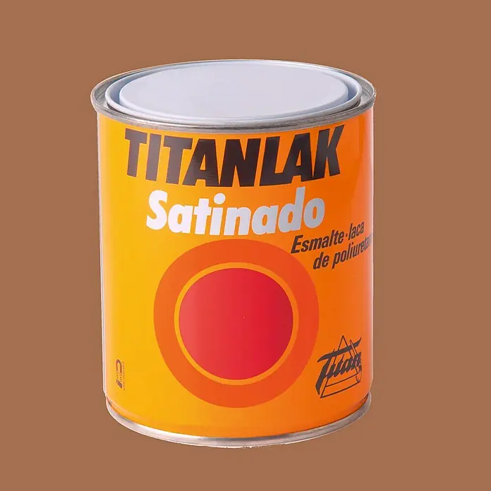 Titan Titanlak Esmalte de poliuretano - Ocre, 750 ml, Satinado