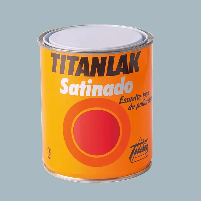 Titan Titanlak Esmalte de poliuretano - Gris perla, 750 ml, Satinado