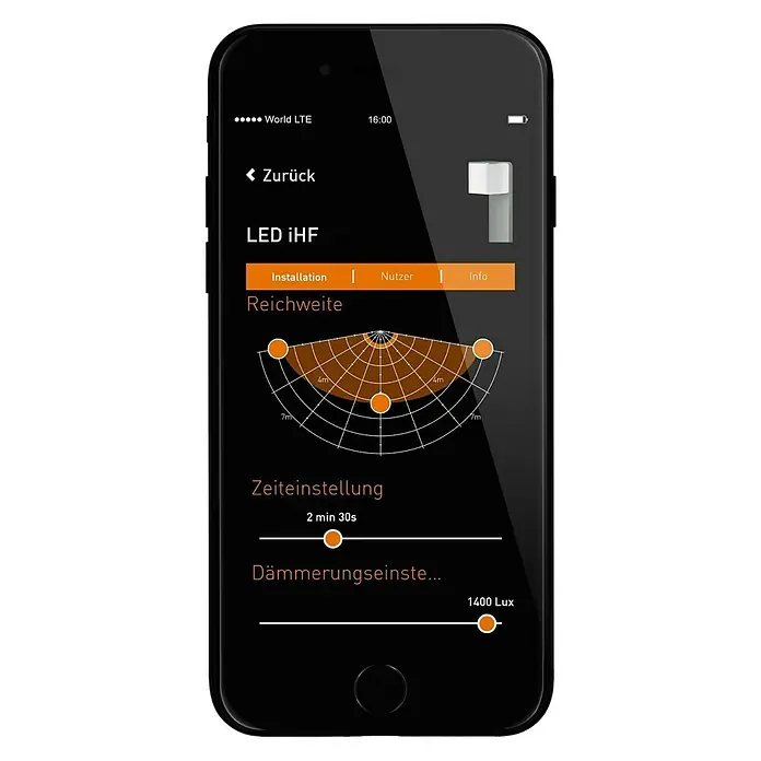 Steinel Sensor-LED-Außenwegeleuchte GL 80 LED iHF - Anthrazit, L x B x H: 13,2 x 11 x 63,25 cm