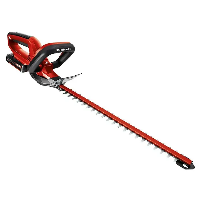 Einhell Power X-Change Akku-Heckenschere GE-CH 1846 Li Kit - 18 V, Li-Ionen, 2 Ah, 1 Akku, Schnittlänge: 46 cm - Linke Seitenansicht