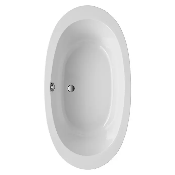 Ottofond Badewanne Antigua - 180 x 96 cm, Sanitäracryl, Weiß - Ansicht von oben