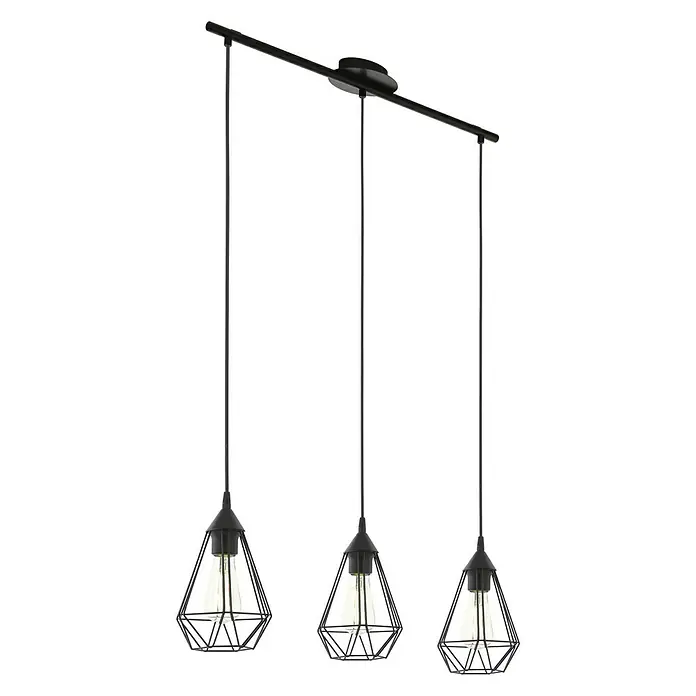 Eglo Tarbes Pendelleuchte - L x B x H: 79 x 17,5 x 110 cm