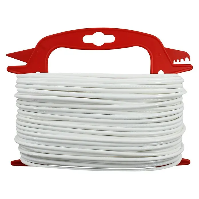 Stabilit Wäscheleine - Ø x L: 4 mm x 30 m, Weiß - Vorderansicht