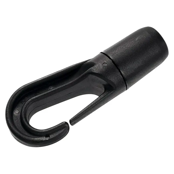 Stabilit Patenthaken - Kunststoff, Passend für: Seildurchmesser 8 mm - Vorderansicht