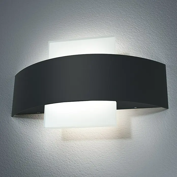 Ledvance LED-Außenwandleuchte Shield - 11 W, 6 x 24 x 14,2 cm, IP44