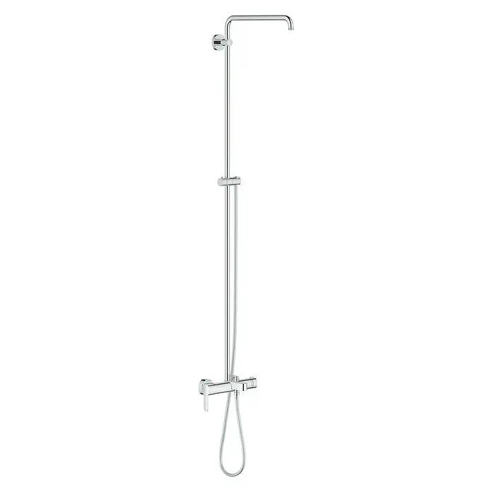 Grohe Duschsystem Euphoria - Lochabstand: 147,1 cm, Chrom - Vorderansicht
