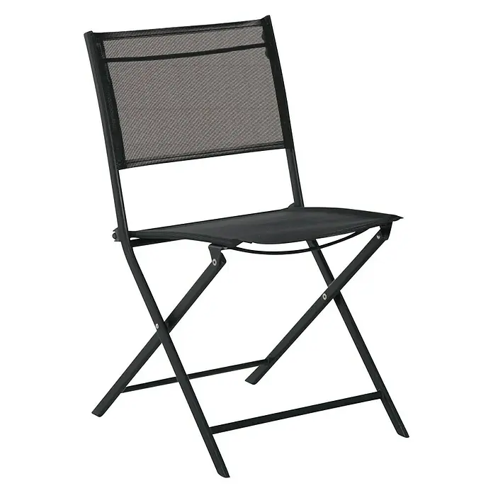 Sunfun Silla de jardín Lea - Negro