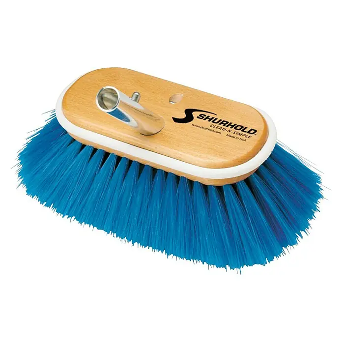 Cepillo para cubierta suave 6" - Azul