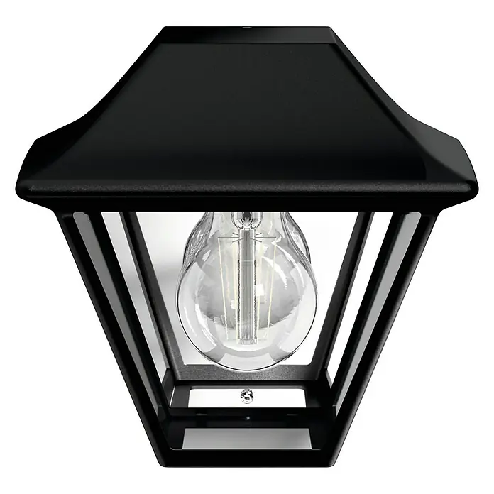 Philips Alpenglow Aplique exterior - 42 W, 13 x 18,1 x 17 cm, Negro, IP44