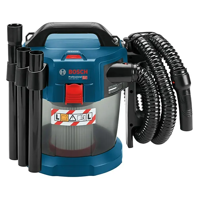 Bosch Professional Akumulatorski usisavač za mokro i suho usisavanje - 18 V, Bez akumulatora, Zapremina spremnika: 10 l