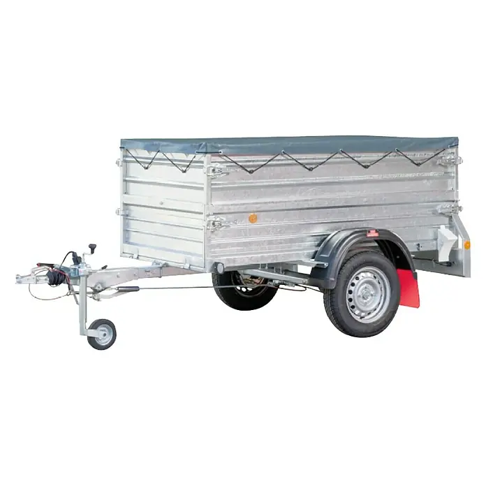Pongratz Anhänger Tieflader EPA 206/12 G-STK - Nutzlast: 779 kg, Einachser, Kasteninnenmaß: 200,6 x 125 x 40 cm, Gebremst