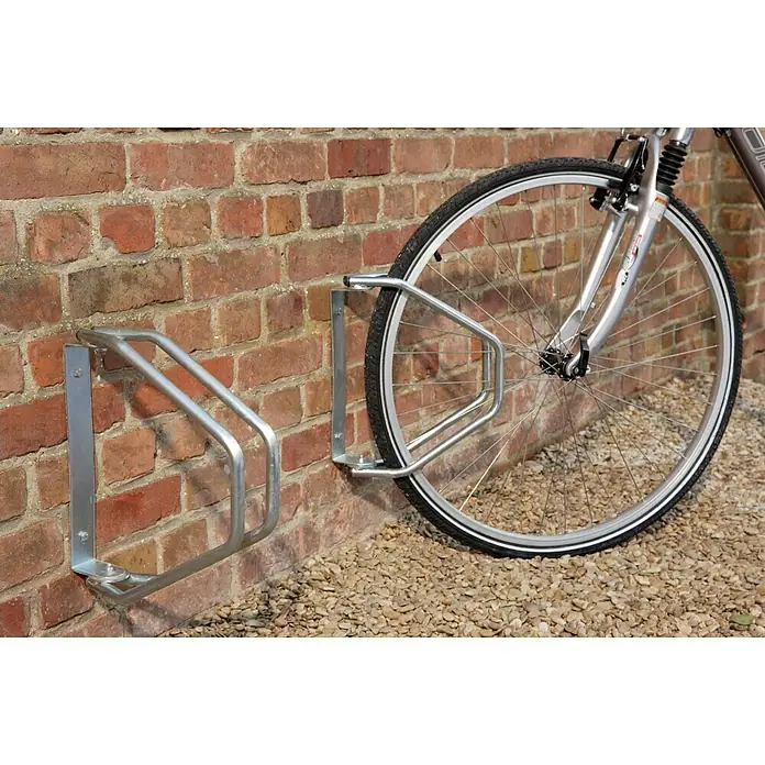 Mottez Soporte de pared de bicicletas - Apto para: 1 bicicleta
