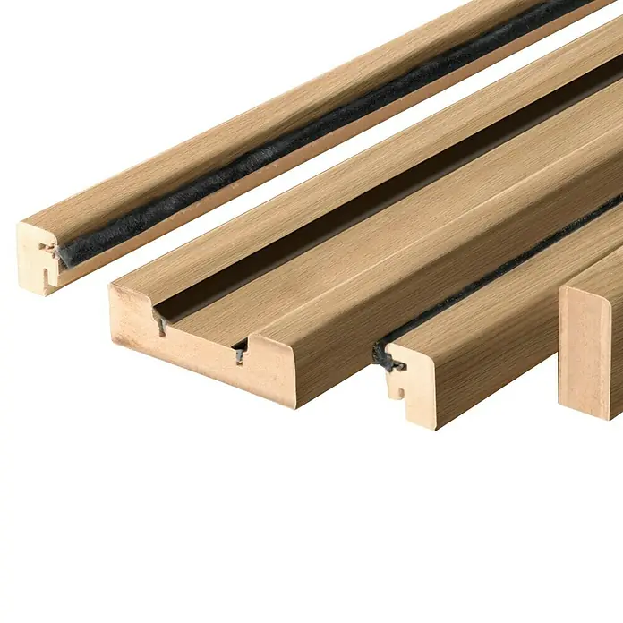 Solid Elements Set para puertas correderas Roble - 10,8 x 220 cm