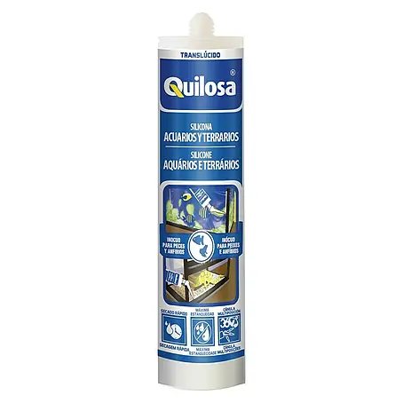 Quilosa  Silicona para acuarios y terrarios