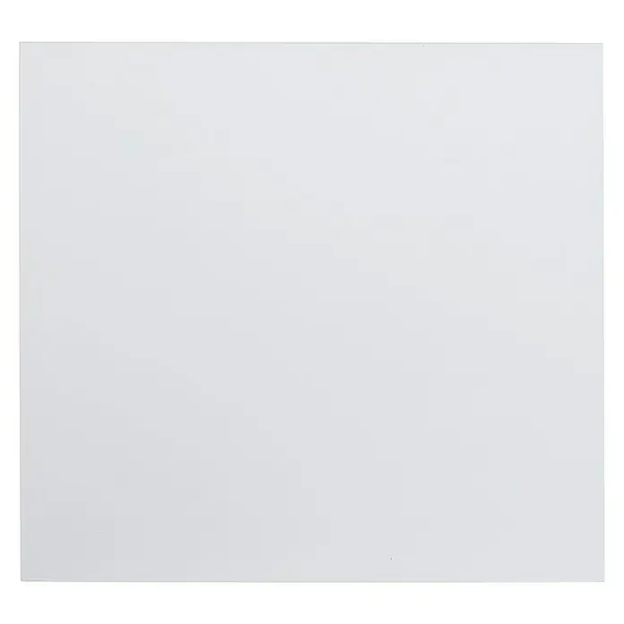 Mottez Protector de pared de cocina - Blanco, 60 x 65 cm