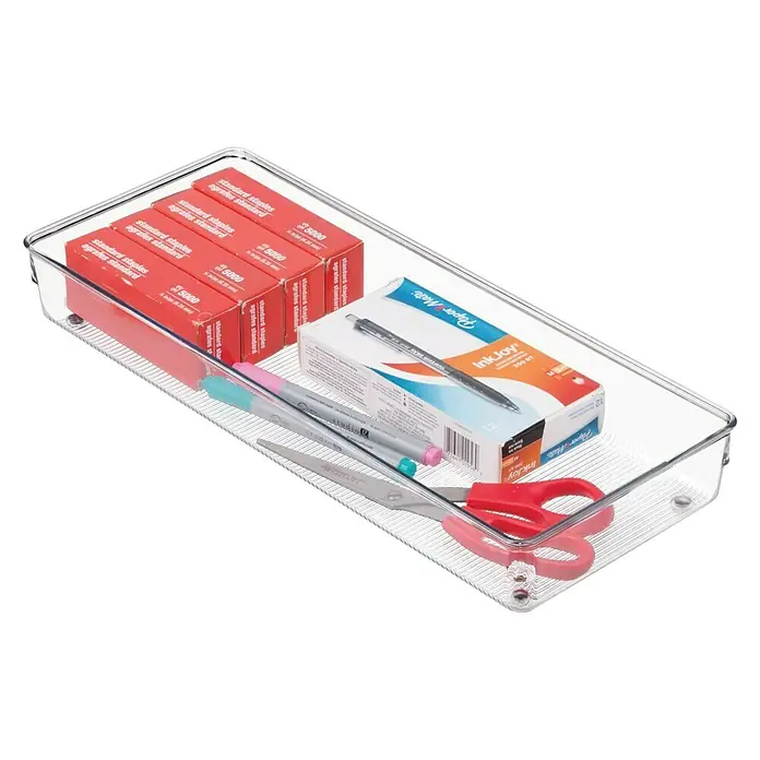Organizador Linus - L x An x Al: 15 x 5 x 38 cm, Transparente