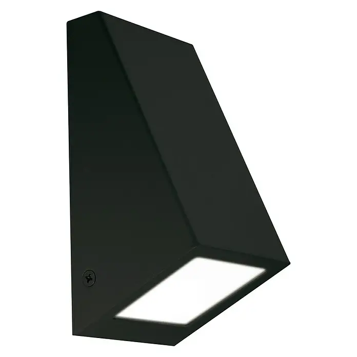 Forlight Aplique exterior Karen - 35 W, 7,1 x 8,5 x 14,5 cm, Negro, IP44, GU10