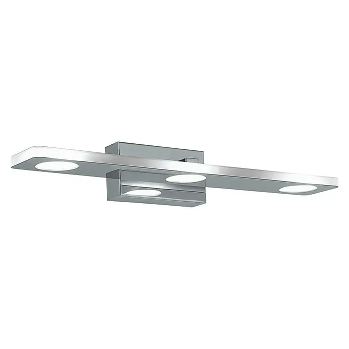 Eglo LED svjetiljka za ogledala Cabus - 3 x 4,5 W, Krom, D x Š x V: 45 x 11,5 x 4,5 cm - Pogled sprijeda