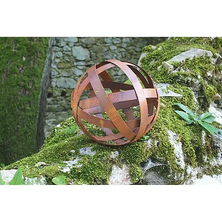 Ferrum Art Design  Gartendeko Rostkugel