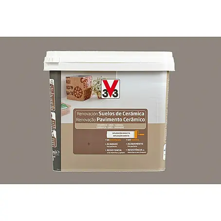 V33  Esmalte de color Renovación suelos de cerámica