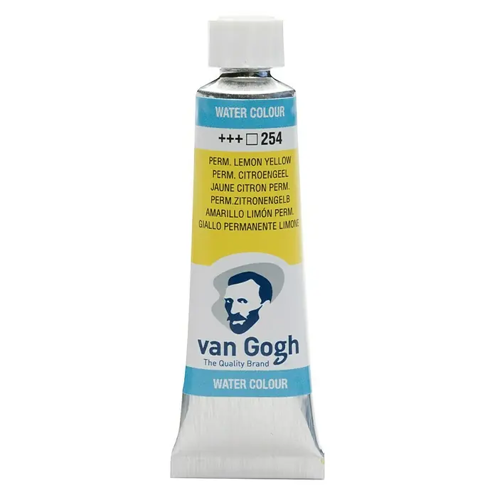 Talens Van Gogh Acuarela - Amarillo limón permanente, 10 ml, Tubo