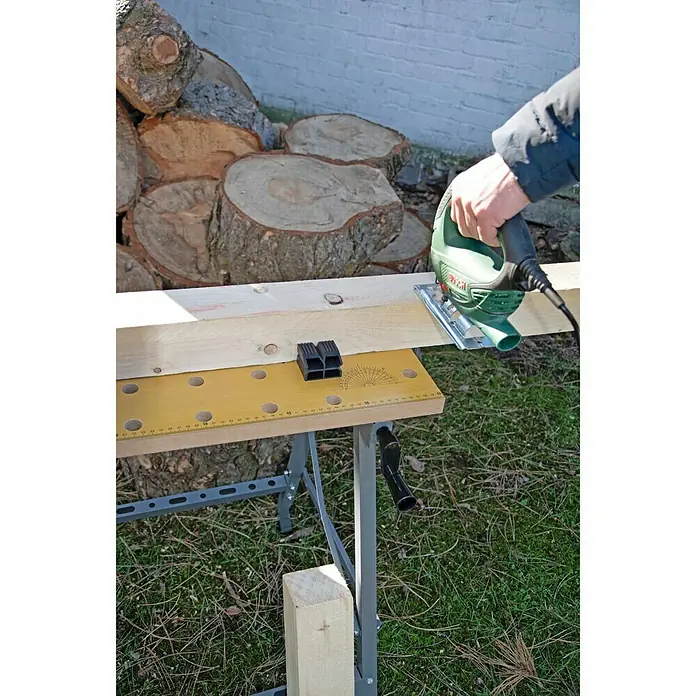 Werkbank - L x B x H: 60,5 cm x 63 cm x 76 mm, Traglast: 150 kg