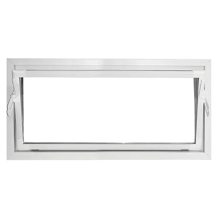 Solid Elements Kippfenster Q59 - 80 x 40 cm, Kunststoff, Weiß
