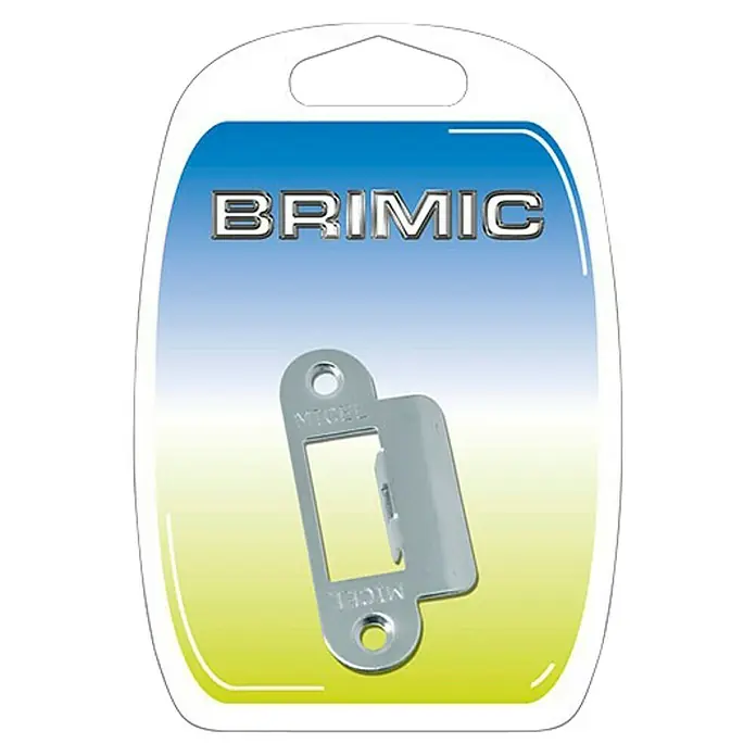 Micel Placa para cerradura PCT1 - An x Al: 34 x 70 mm, Redondeado