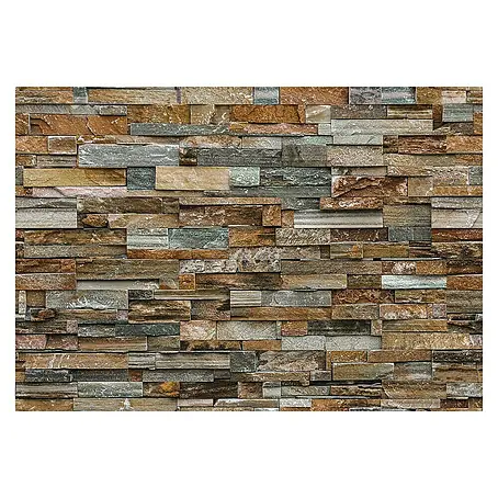 Fotomural Colorful stone wall