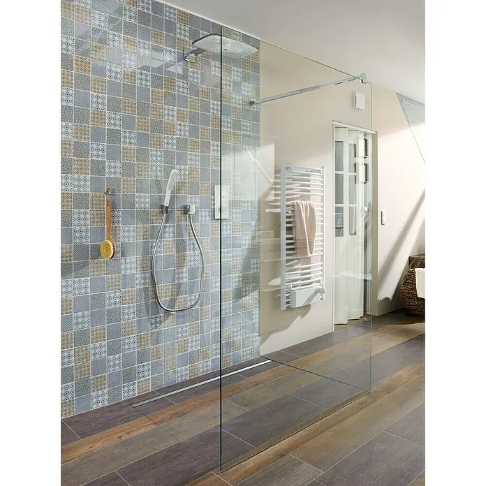 Mosaikfliese Quadrat Classico Mix - 29,8 x 29,8 cm, Mehrfarbig, Glänzend - Stimmungsaufnahme