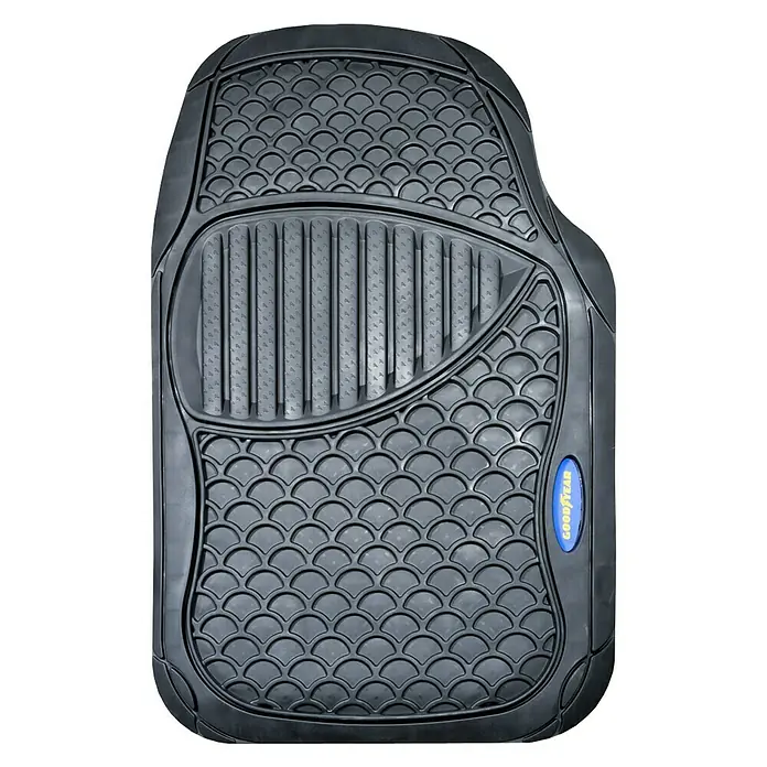 Goodyear Juego de alfombrillas para vehículo - 4 piezas, Negro