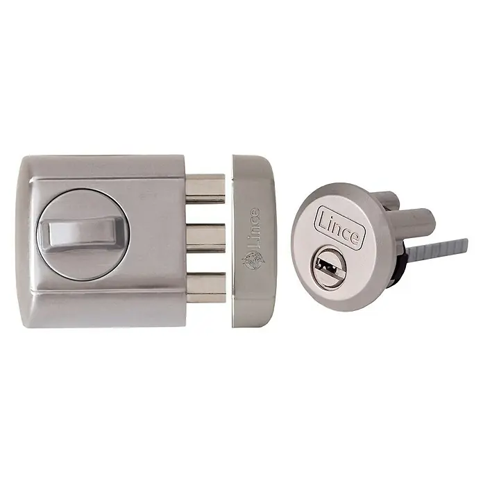 Lince Cerrojo Supra Key - Plateado, L x An x Al: 135 x 80 x 60 mm
