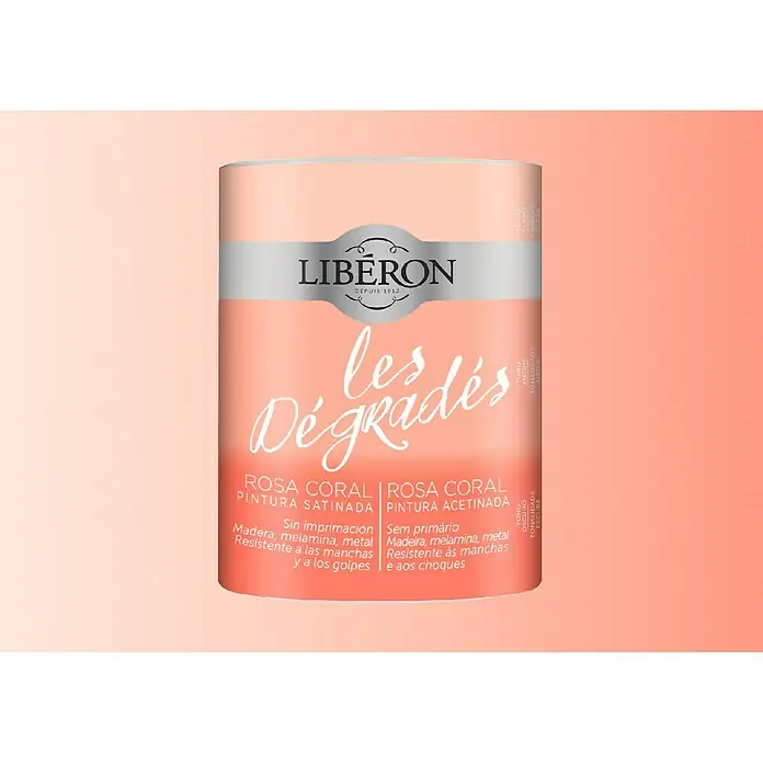 Libéron Pintura para efectos decorativos Les Dégradés - Rosa, 600 ml