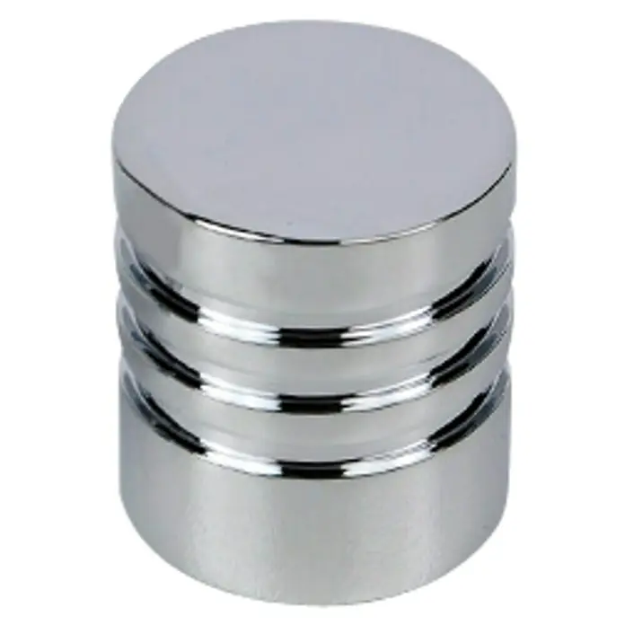 Nesu Pomo para muebles 20201 - Ø x Al: 20 x 23 mm, Acero, Cromo