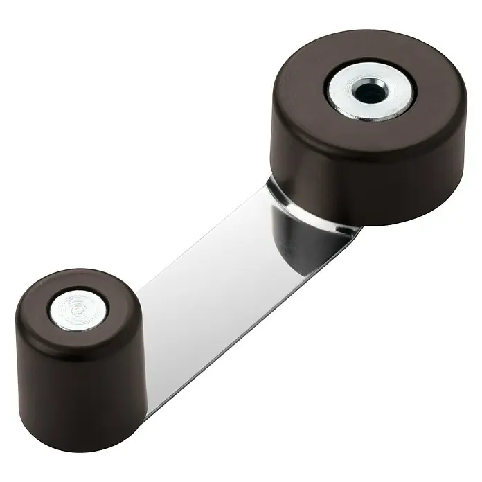 Inofix Tope de puerta retenedor 2058 - Metal, Marrón