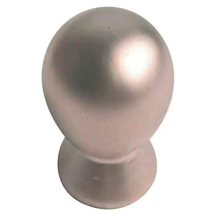 Nesu Pomo para muebles 35602 - Ø x Al: 15 x 25 mm, Acero, Níquel