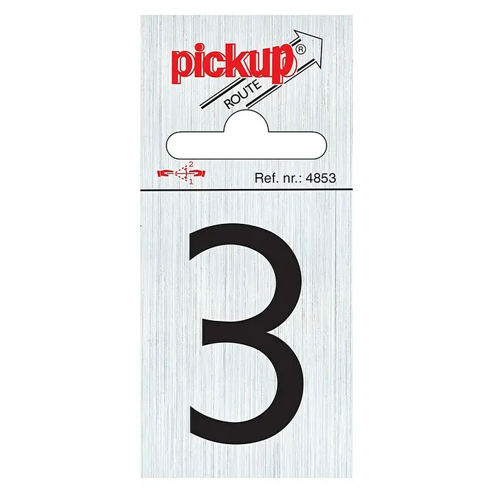 Pickup Naljepnica - Motiv: 3, D x Š: 6 x 4,4 cm