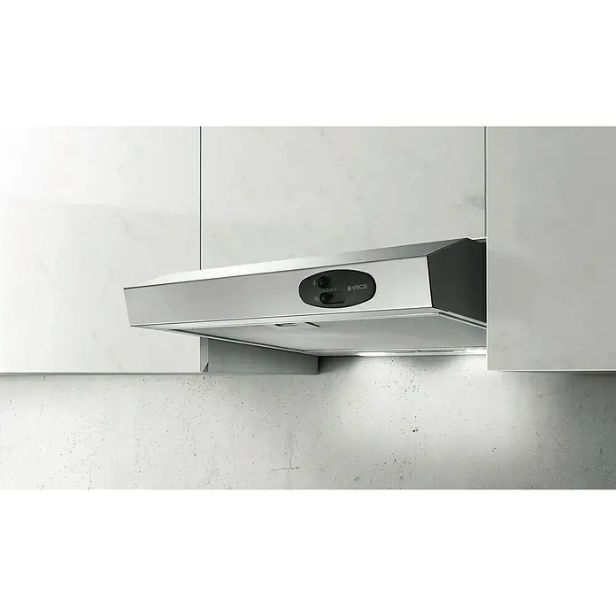 Turboair Campana integrable Vertice - Ancho: 60 cm, Potencia de aire máx.: 272 m³/h en funcionamiento normal, Acero inoxidable