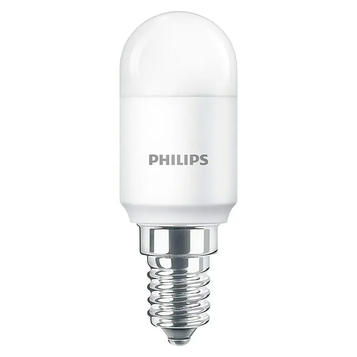 Philips Bombilla LED T25 - 3,2 W, E14, Color de luz: Blanco cálido, Redonda