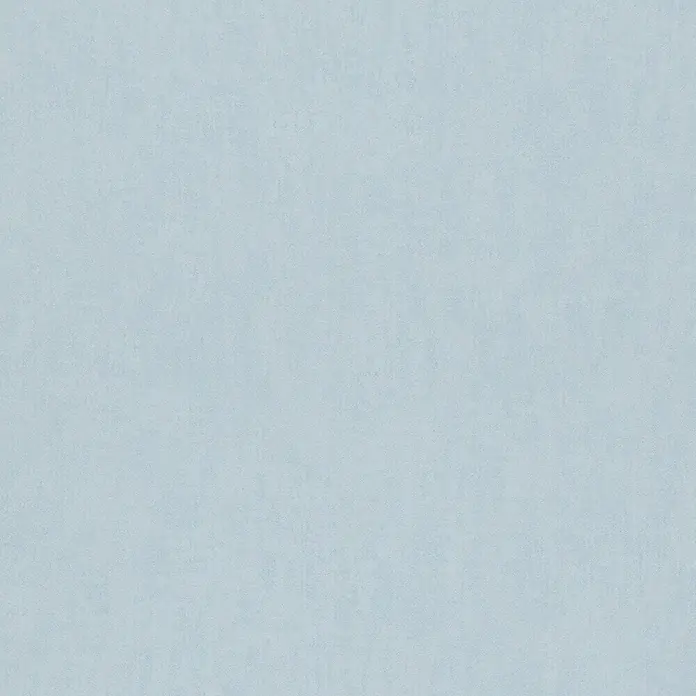 Rasch Bambino Papiertapete - Hellblau, Uni, 10,05 x 0,53 m - Vorderansicht